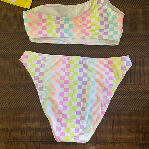 Pastel Checkered Swim Suit by Crown & Ivy Size Small - Picture 5 of 5